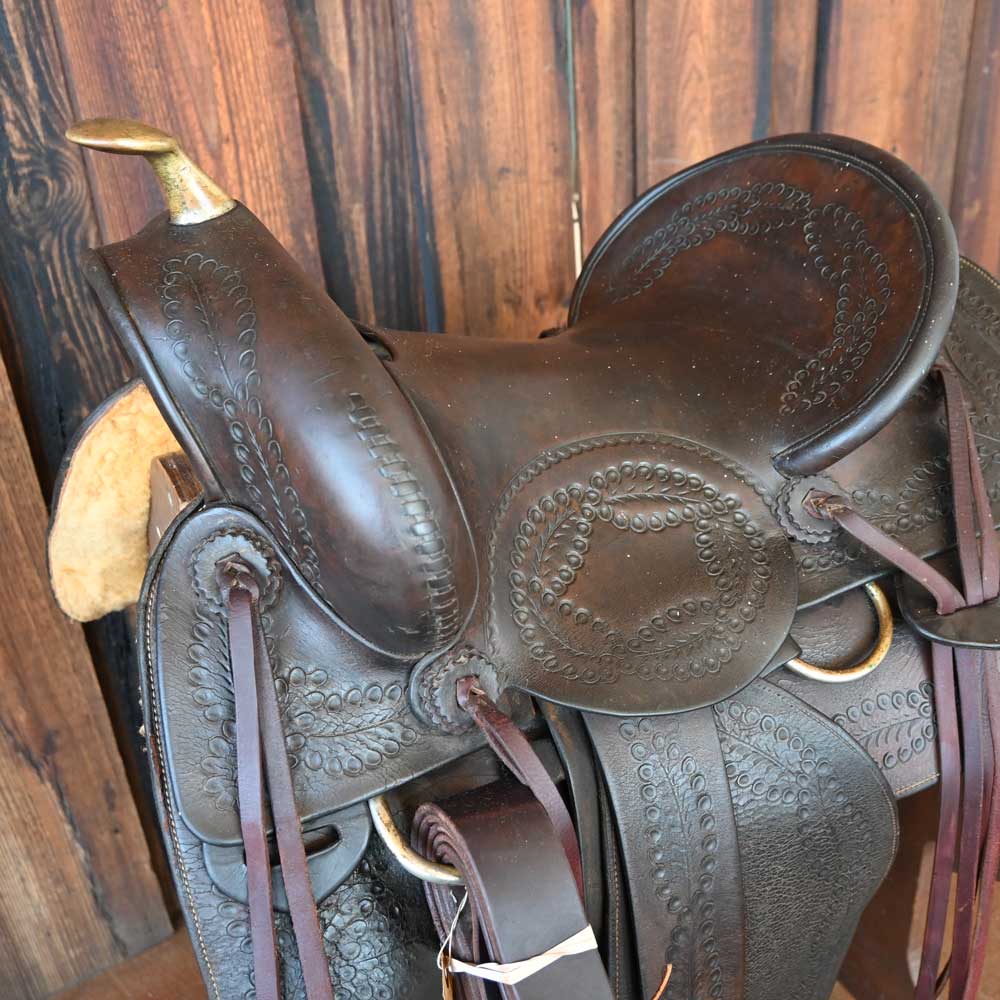Jumbo Brand 1900's Antique Saddle - Image 5