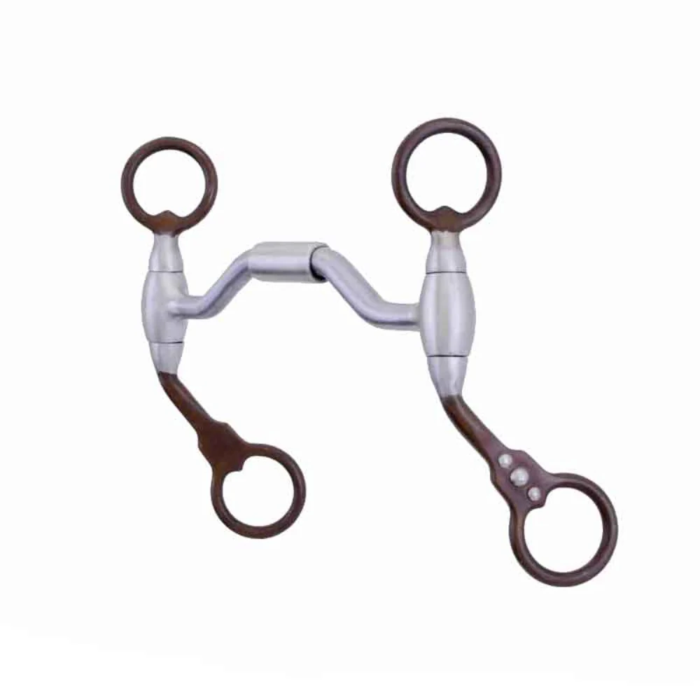 Antique Low Port Hinged Futurity Pony Bit
