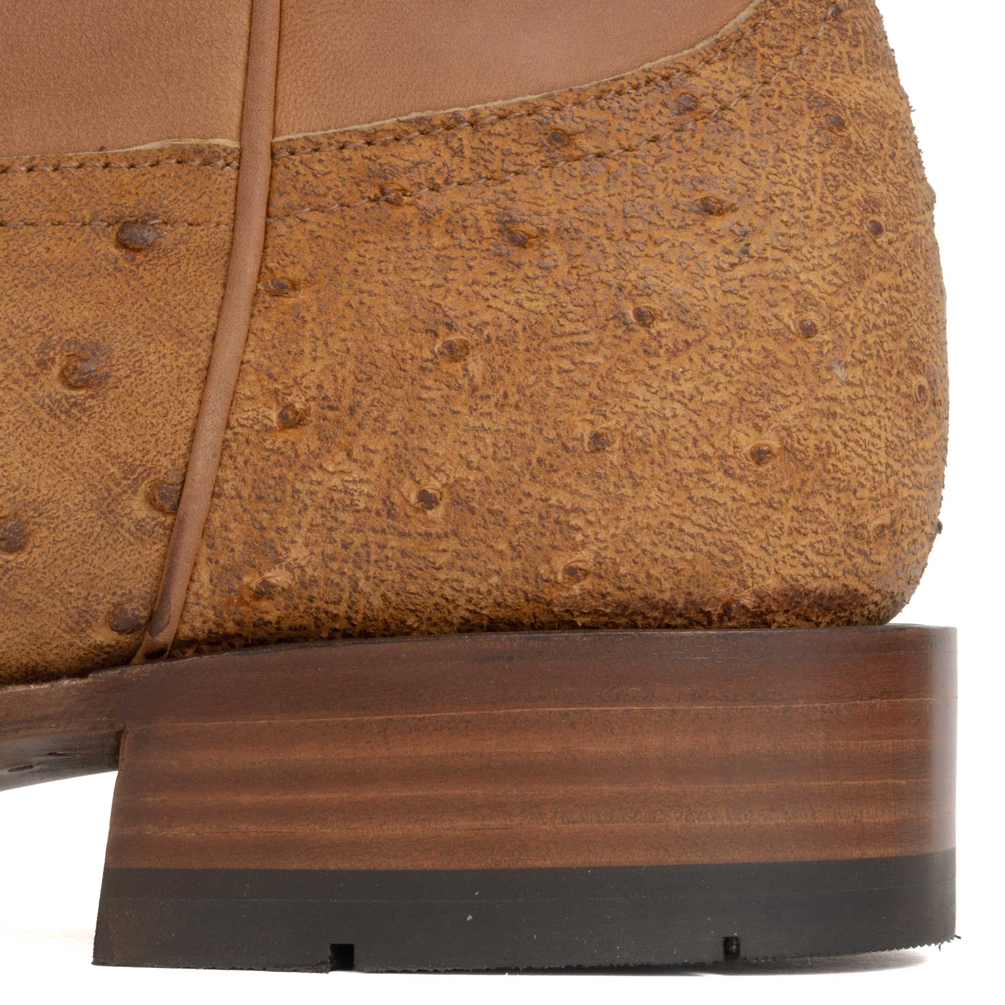 Horse Power Antique Saddle Full Quill Ostrich Boot - Image 4