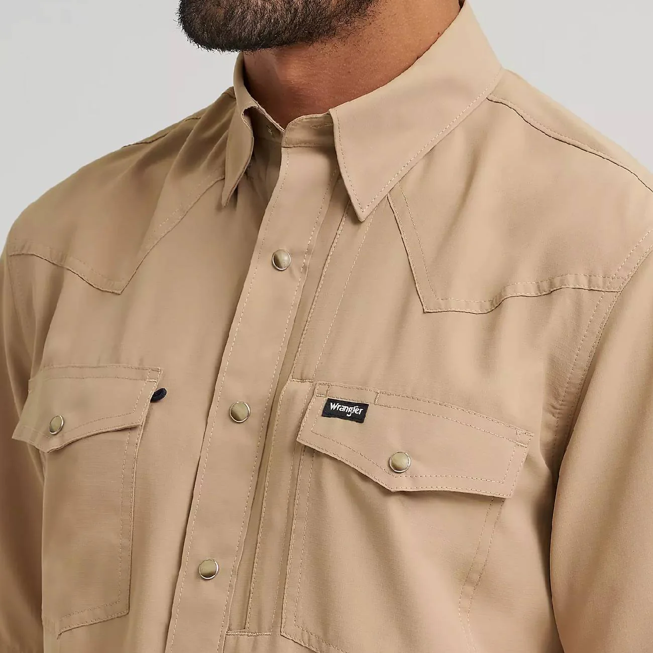 Wrangler Men's ATG Performance Button Down Shirt - Image 3