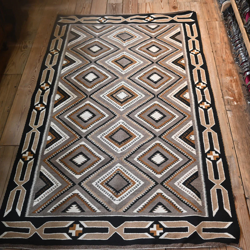 Authentic 1970's Navajo Rug