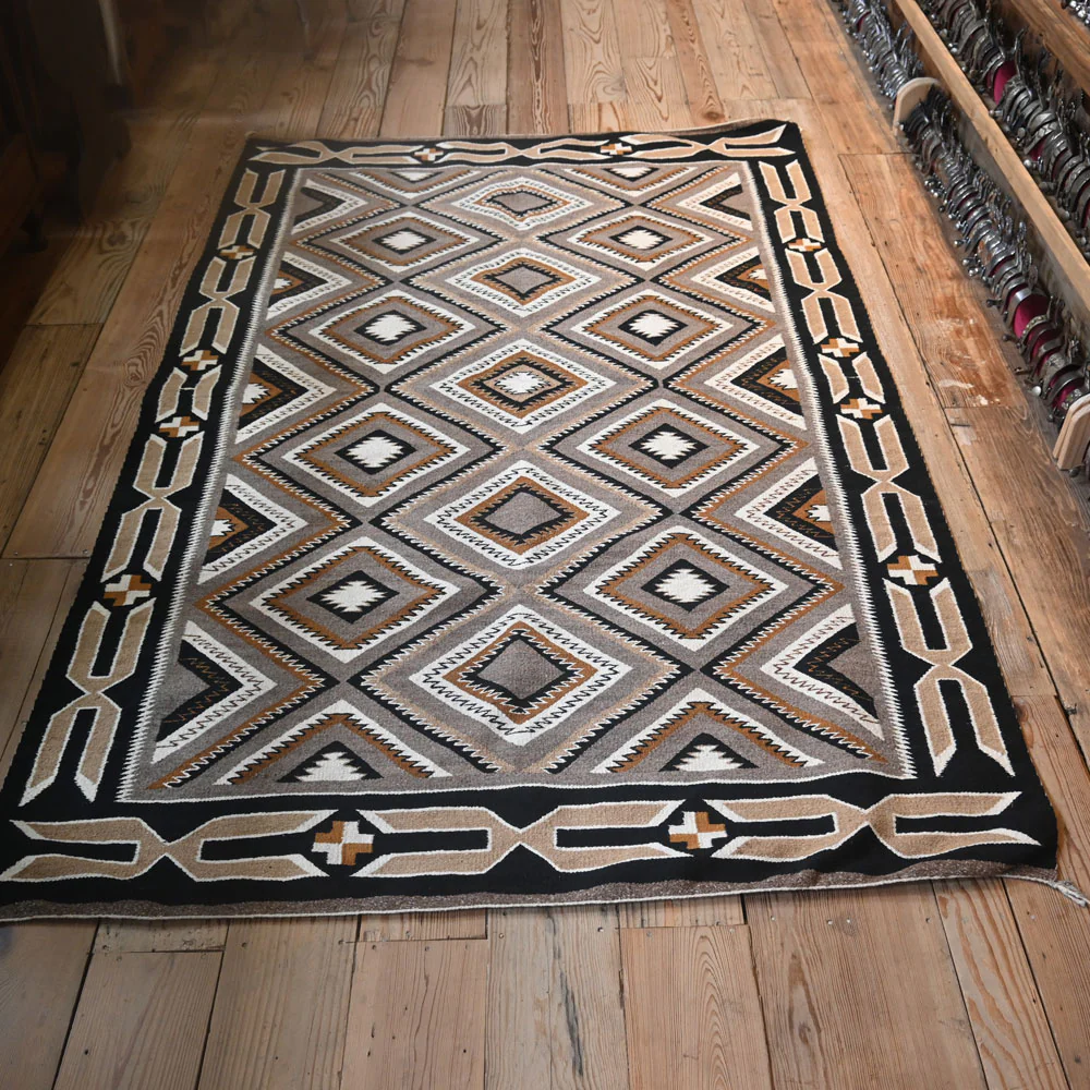 Authentic 1970's Navajo Rug - Image 2