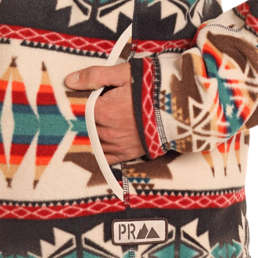 Powder River Men's Aztec Fleece Pullover - Image 2