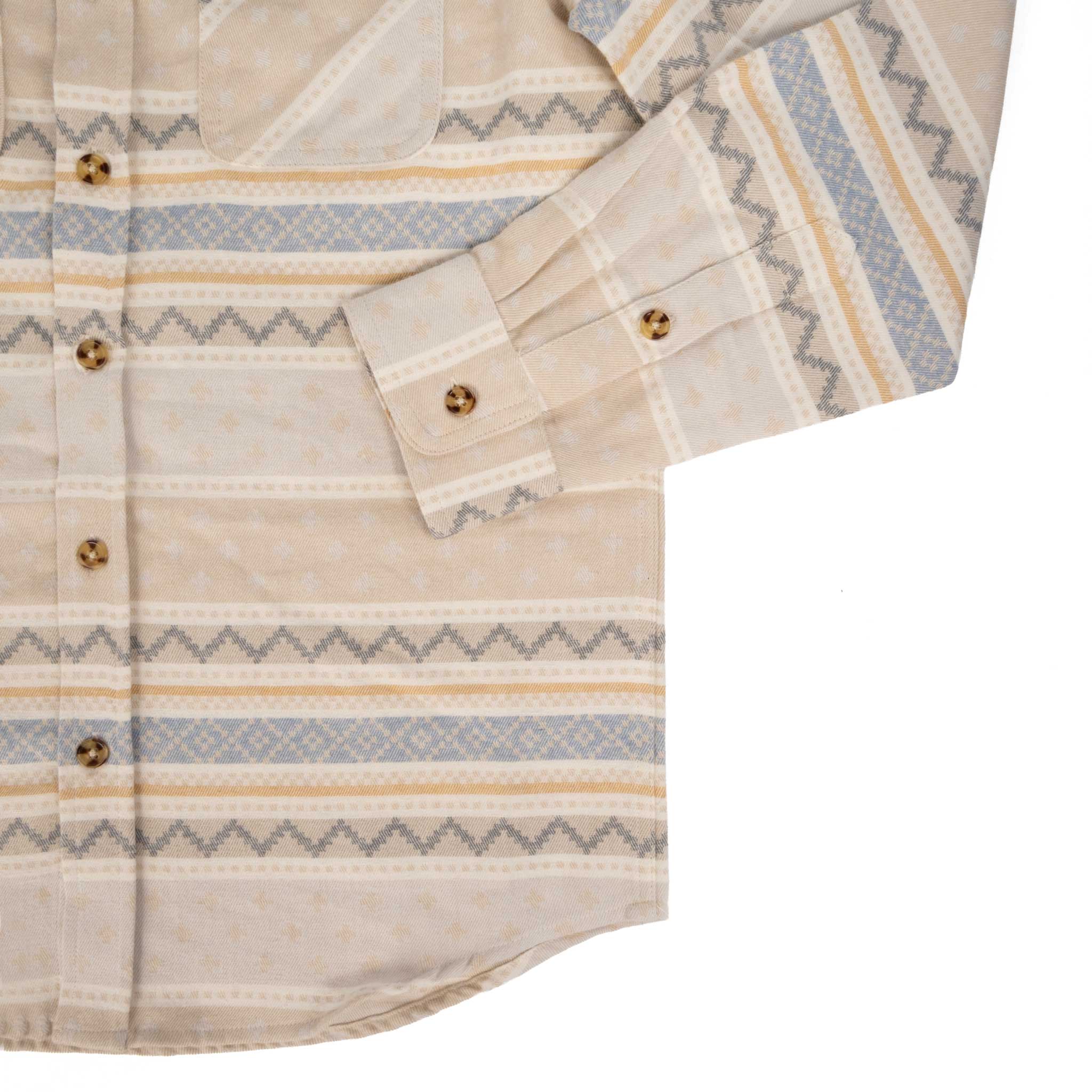 Panhandle Slim Men's Aztec Stripe Jacquard Shacket - Image 3