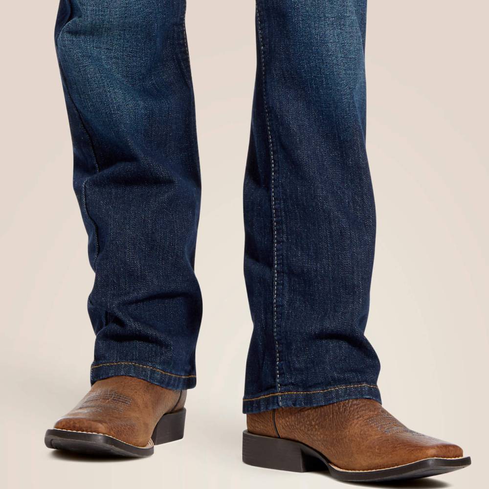 Ariat Boy's B5 Slim Stretch Legacy Stack Straight - Image 5