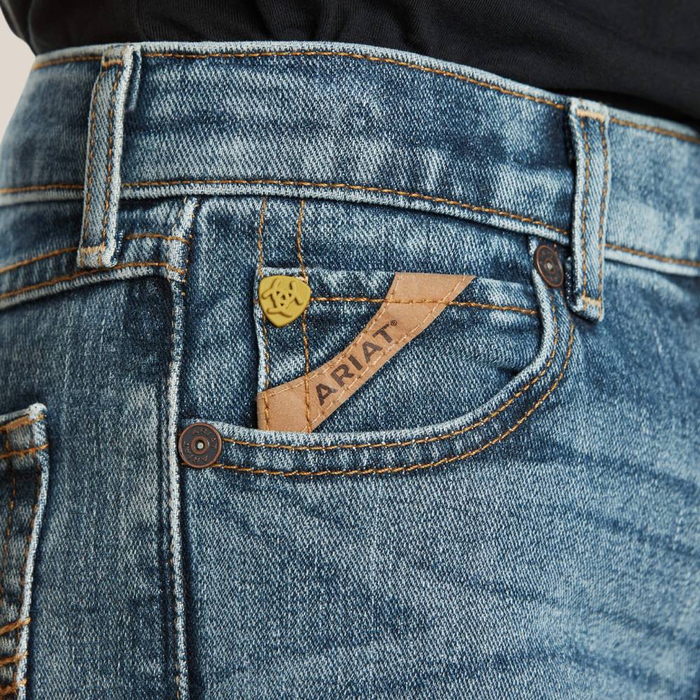 Ariat Boy's B5 Slim Legacy Stack Straight - Image 3