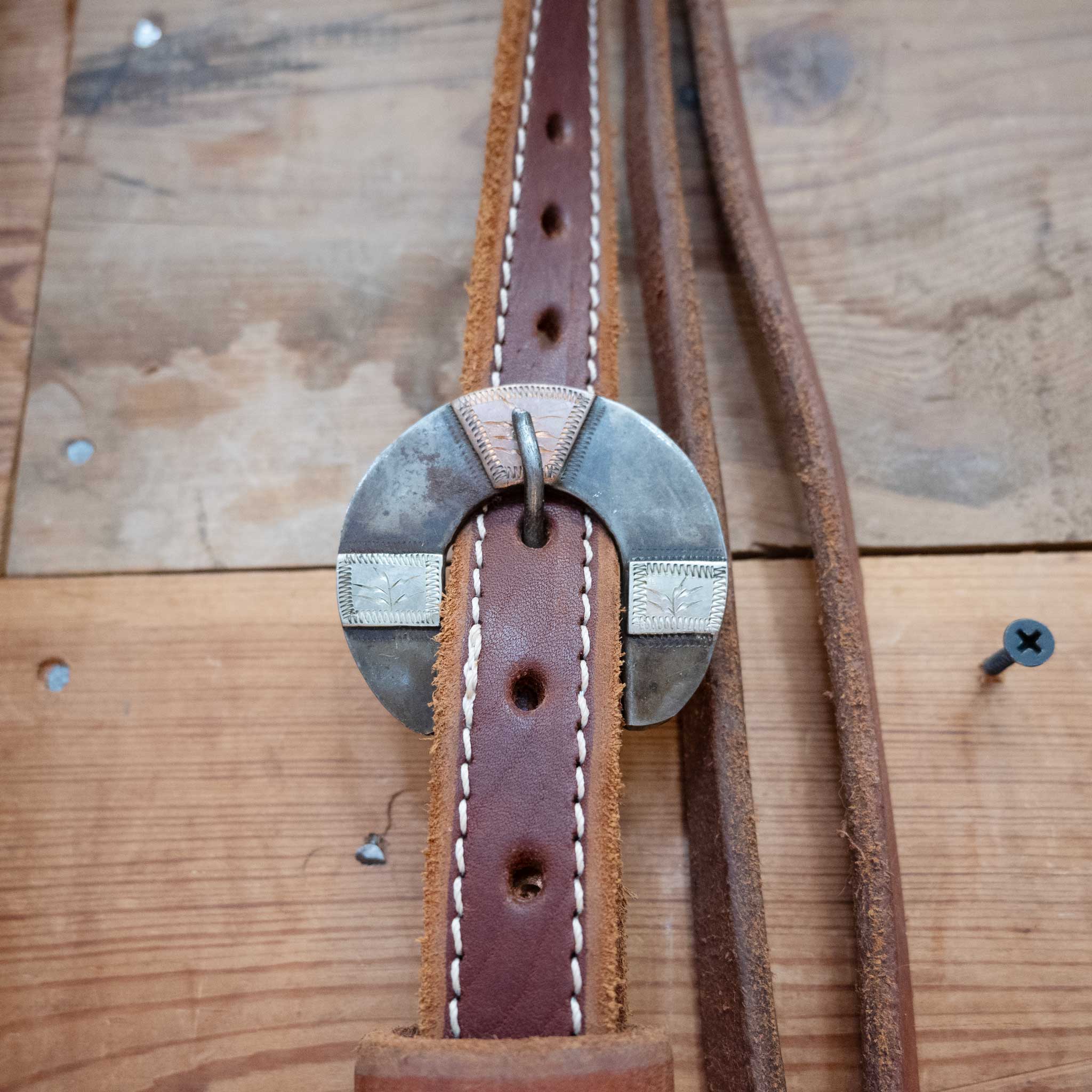 B. Brown Solid Port Bridle Rig - Image 4