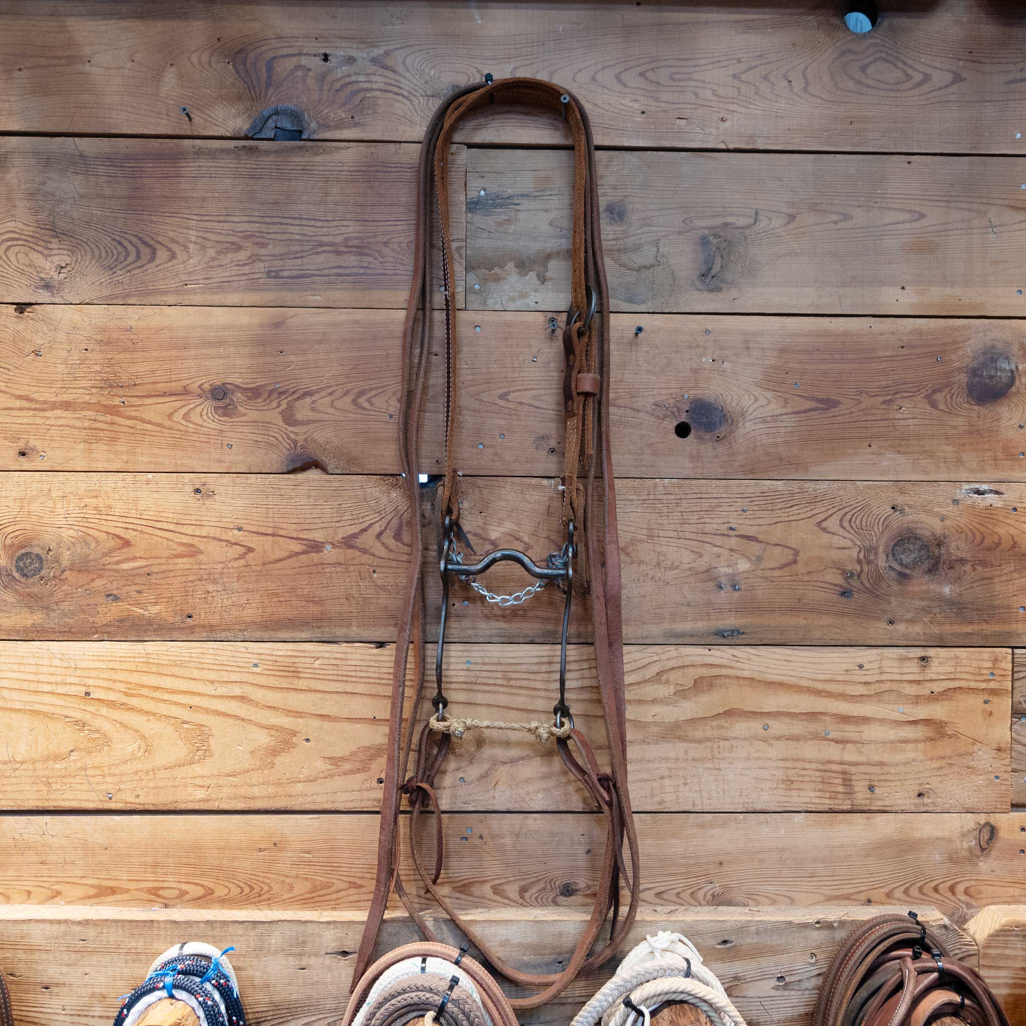 B. Brown Solid Port Bridle Rig - Image 5