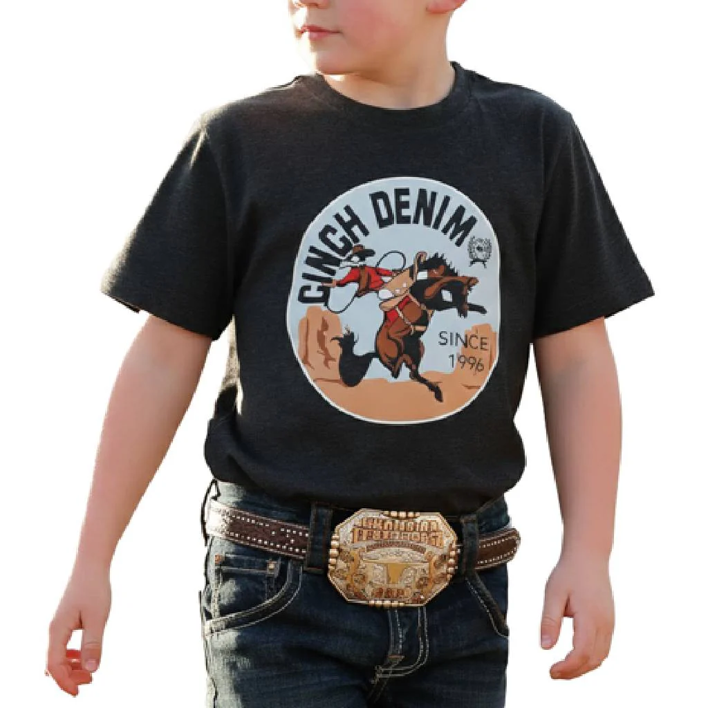 Cinch Boy's Bronc Tee
