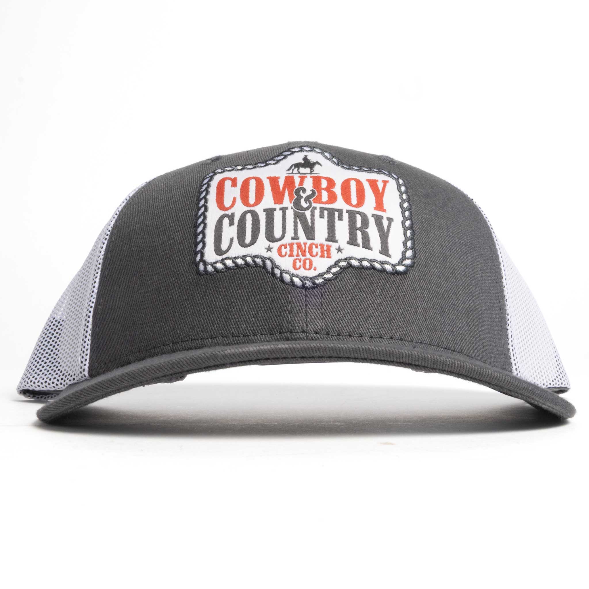 Cinch Boy's Cowboy Country Grey Cap - Image 2