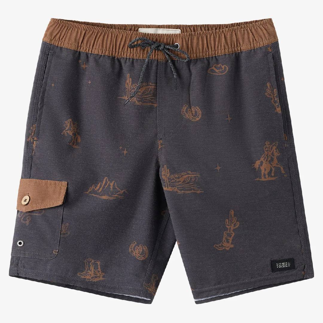 O'Neill Boy's Hermosa Retro 16" Swim Trunk