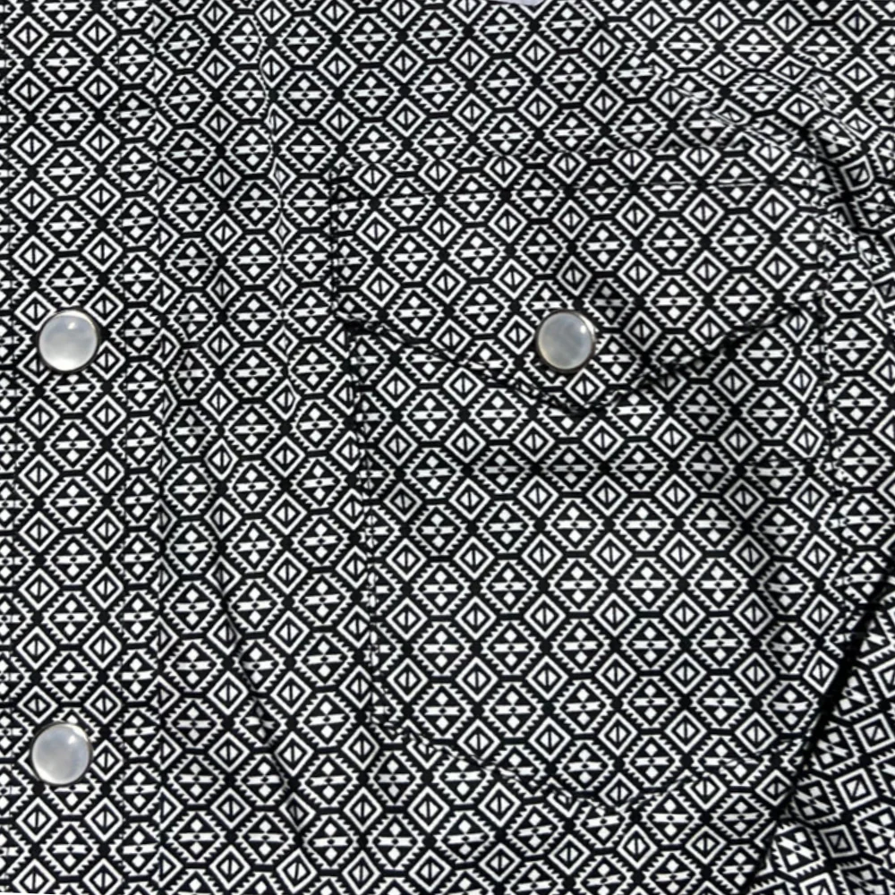 Panhandle Boy's Geo Print Shirt - Image 2