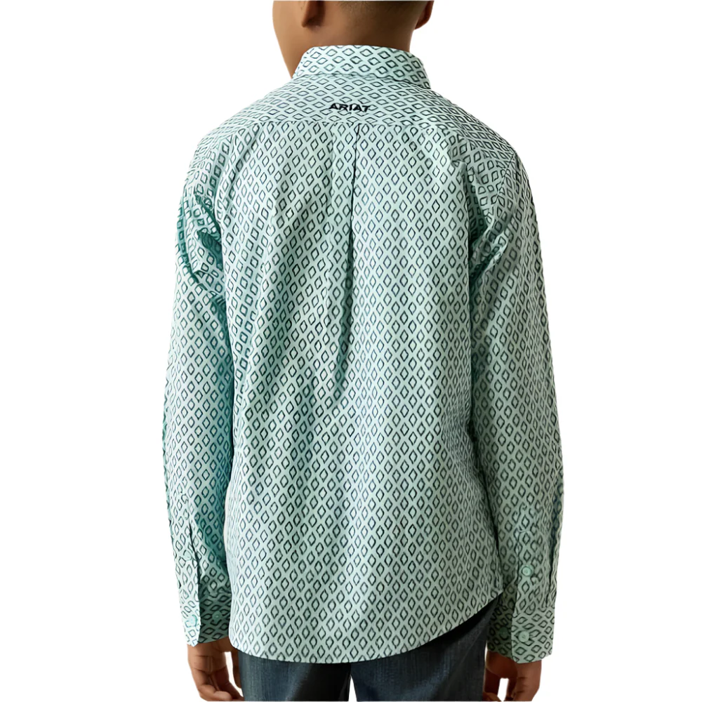 Ariat Boy's Canyon Button Down Shirt - Image 2