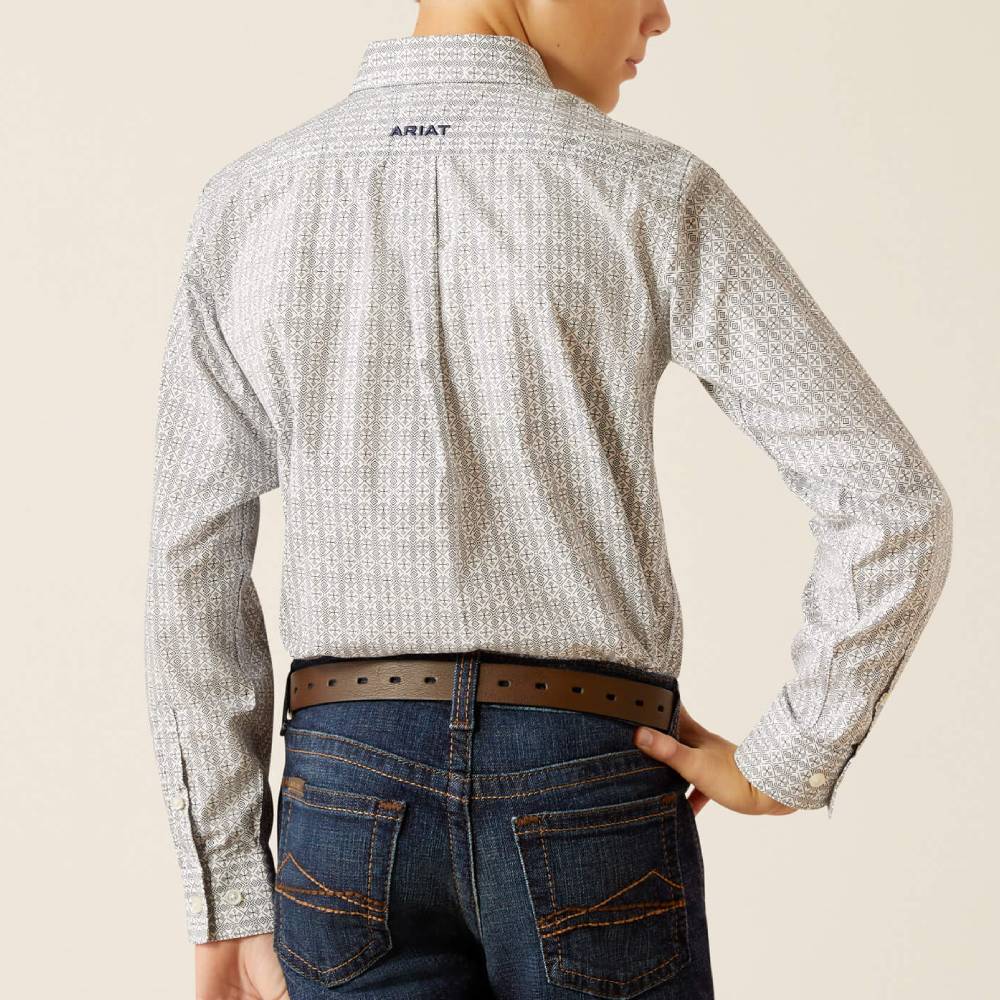 Ariat Boy's Reign Classic Fit Shirt - Image 2
