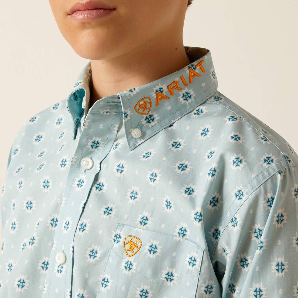 Ariat Boy's Team Colton Shirt - Image 3