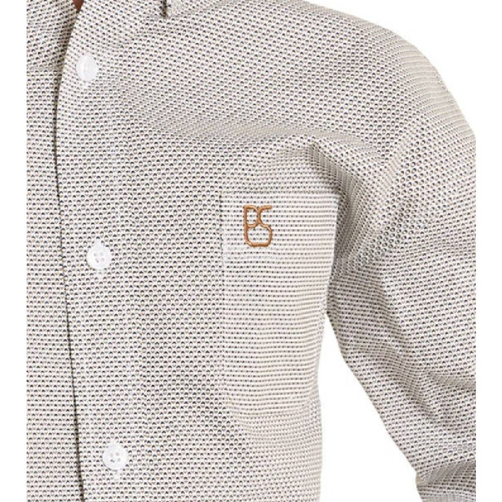 Panhandle Boy's Geo Print Button Shirt - Image 2