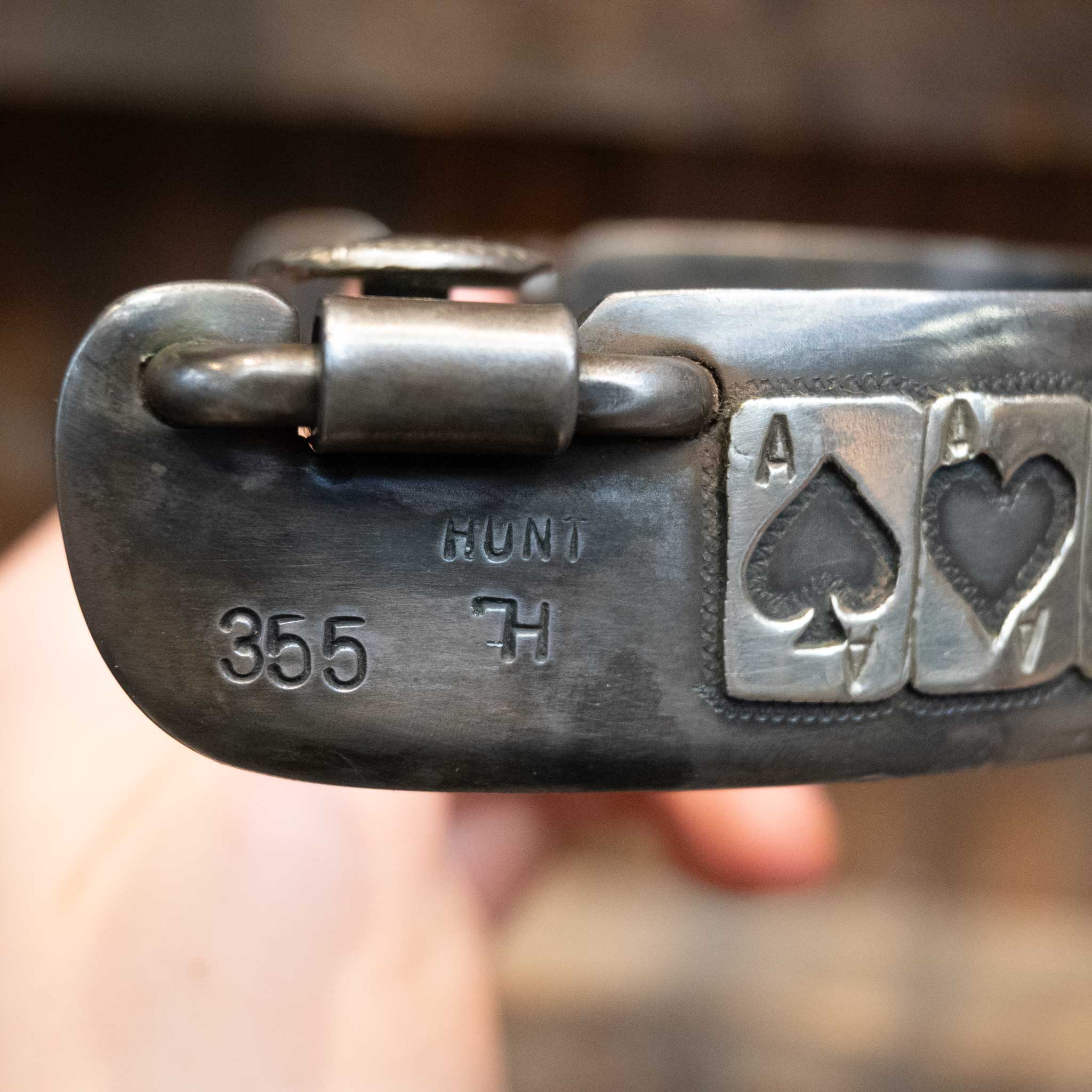 B. Mauney Silver & Copper Mounted 16pt Spurs - Image 5