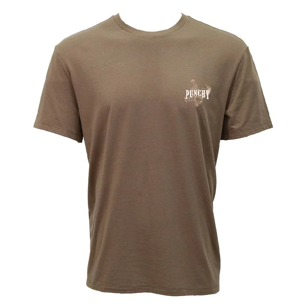 Hooey Boy's Punchy Rodeo Shitake Brown Tee - Image 2