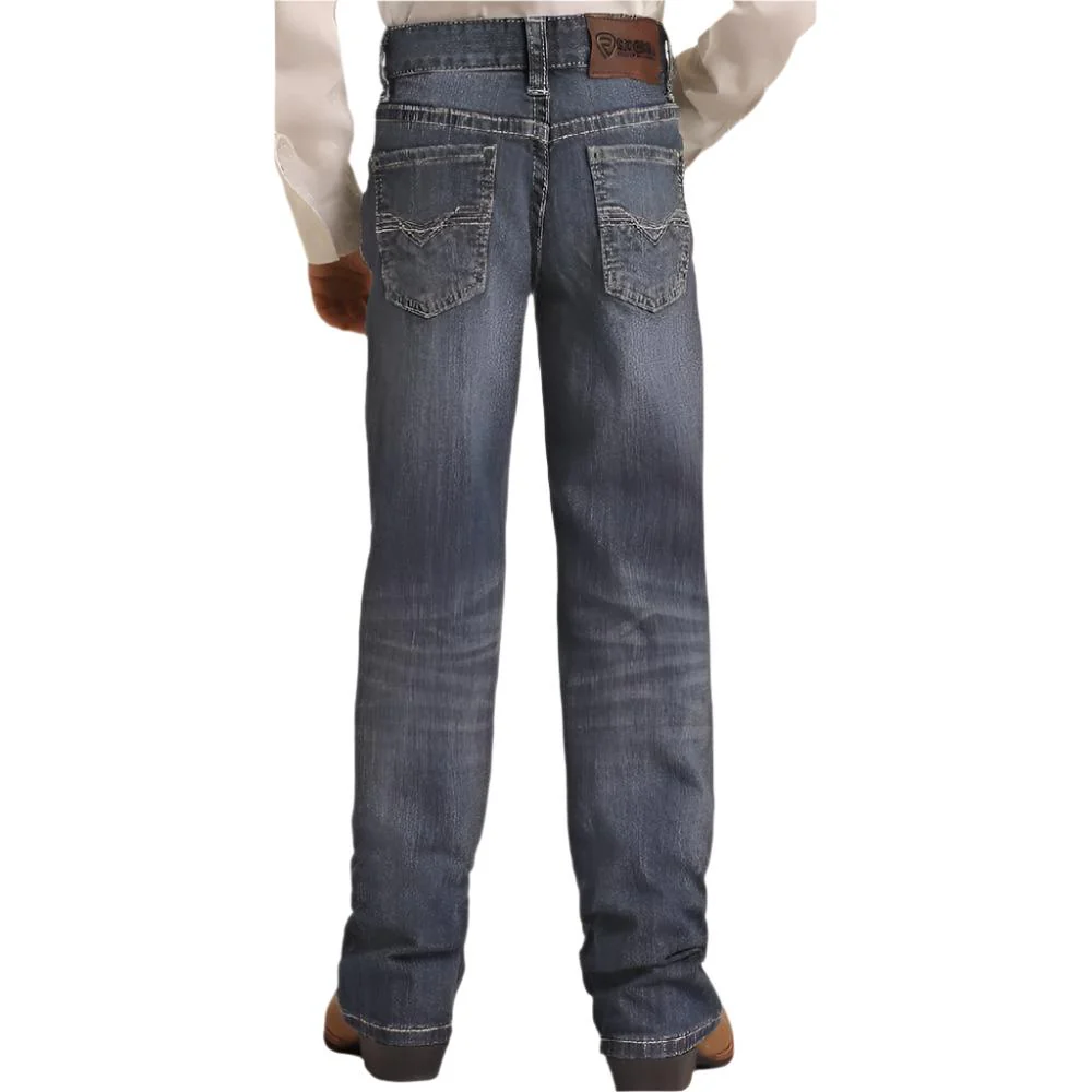 Rock & Roll Denim Boy's BB Gun Bootcut Jeans