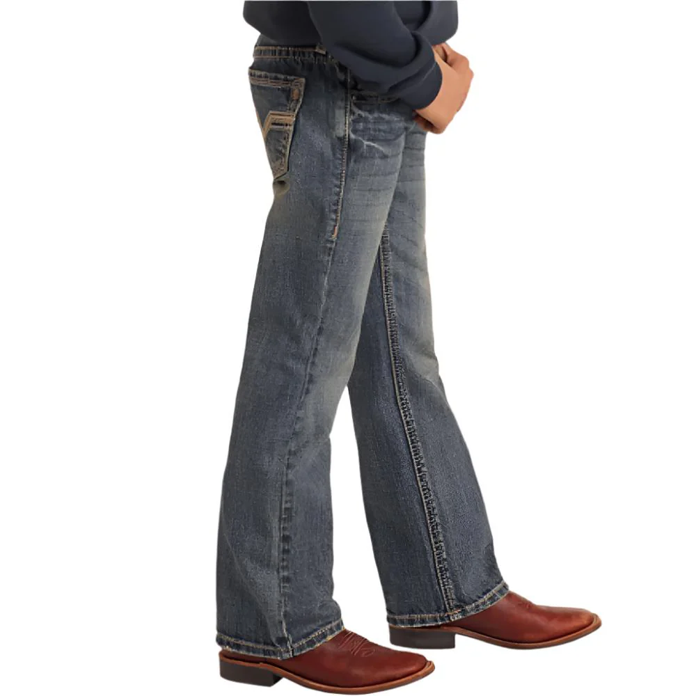 Rock & Roll Denim Boy's BB Gun Bootcut Jean - Image 2