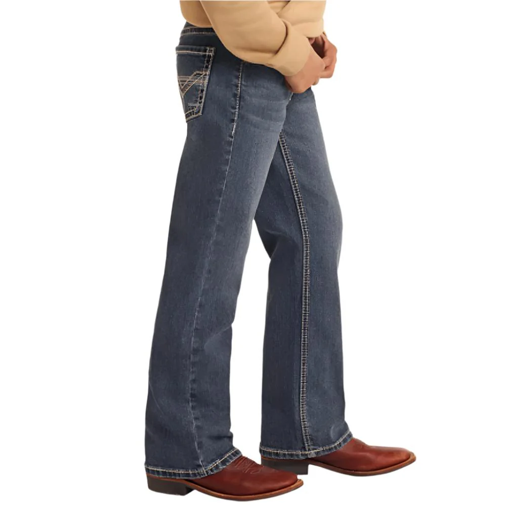 Rock & Roll Denim Boy's BB Gun Bootcut Jean - Image 2