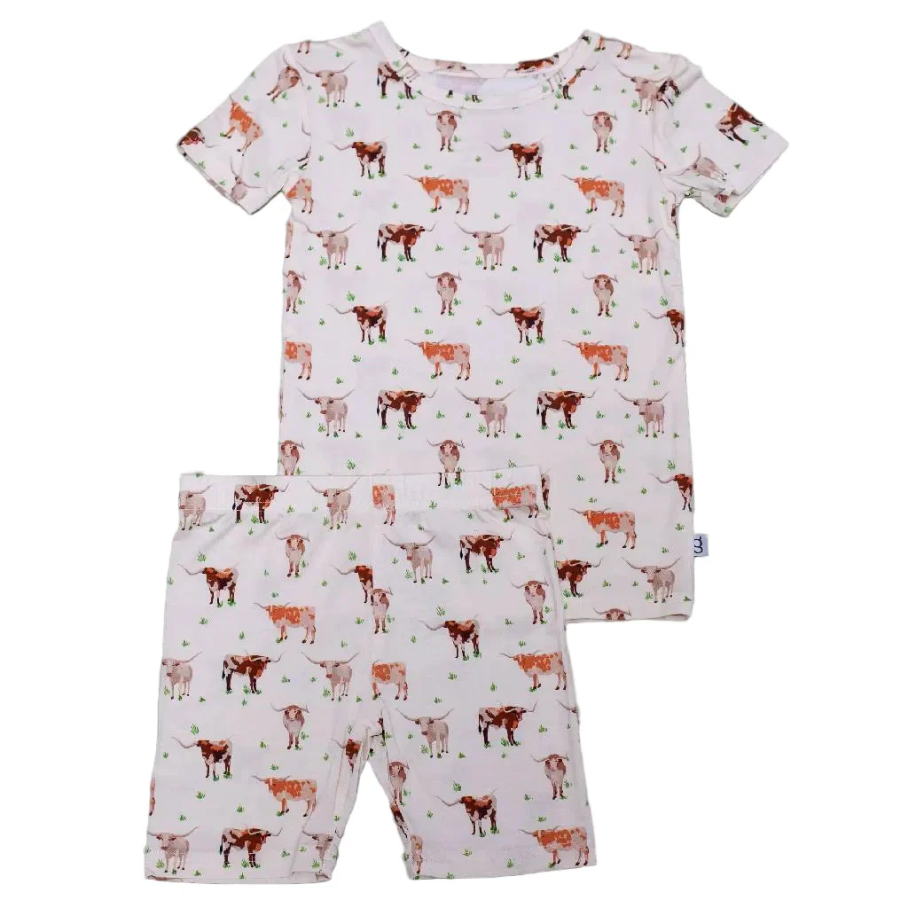 Toddler Boy's Longhorns Pajama Set