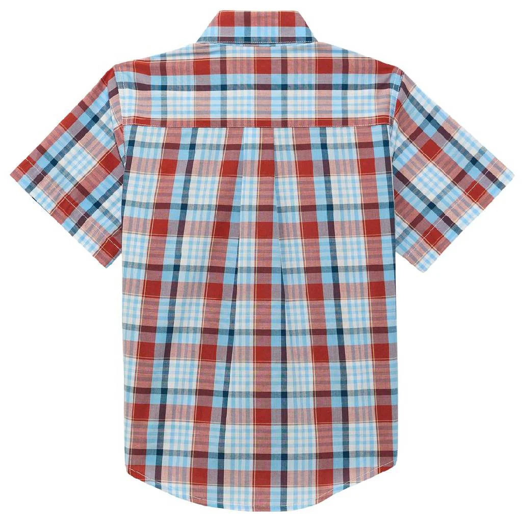 Wrangler Boy's Riata Plaid Button Down Shirt - Image 2