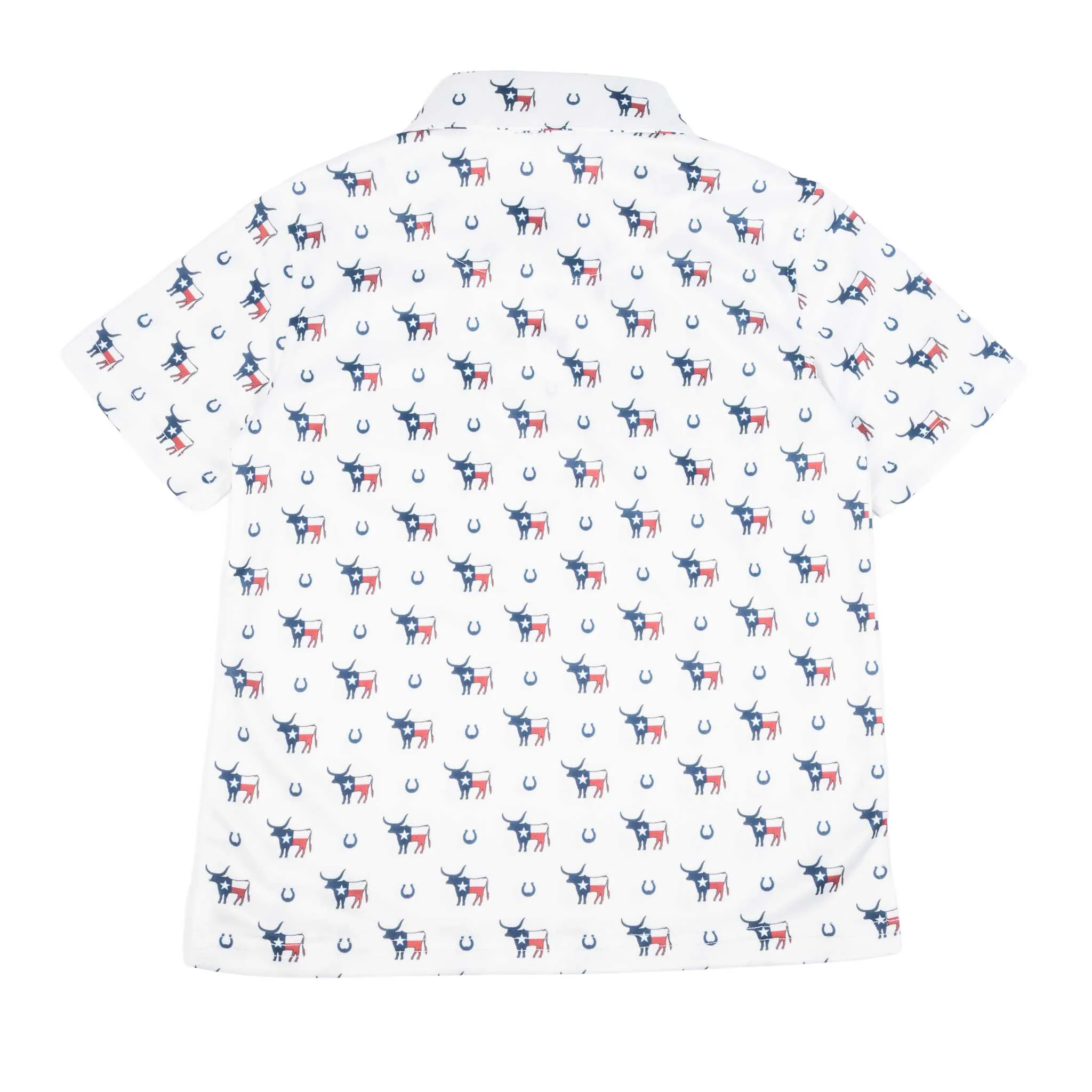 Panhandle Slim Boy's Pearl Snap Polo Shirt - Image 2
