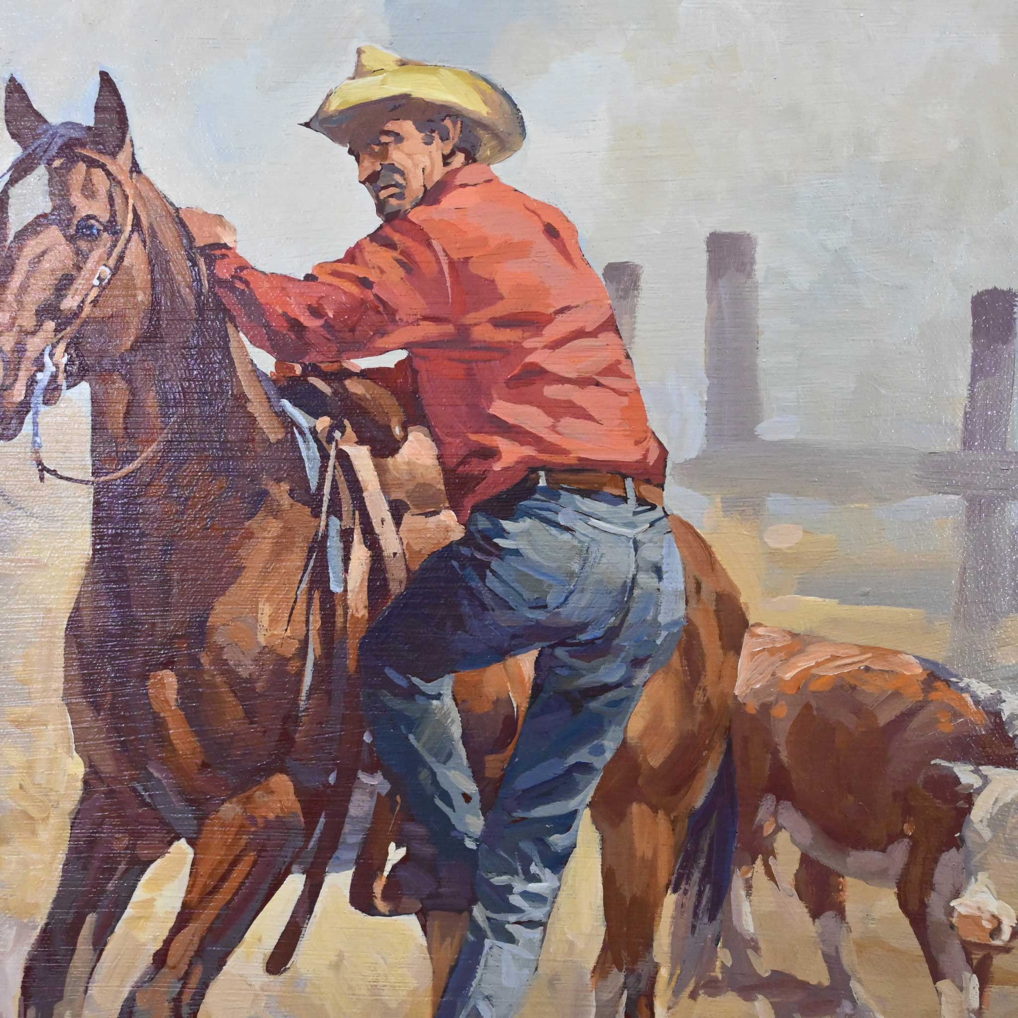 Back on the Horse by Newman Myrah (1921-2010) - Image 3