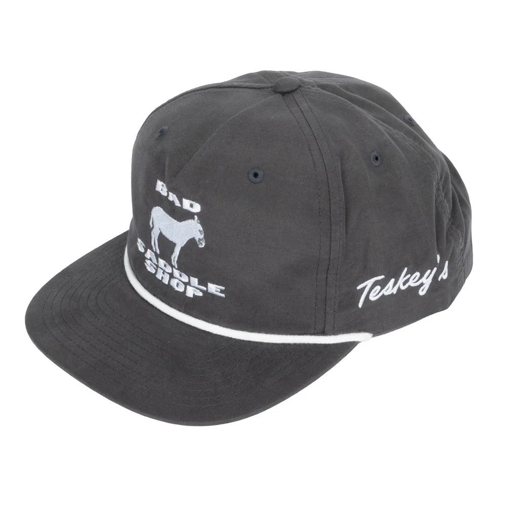 Teskey's Bad Burro Saddle Shop Cap - Charcoal - Image 2