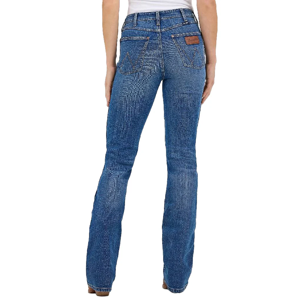 Wrangler Bailey Retro High Rise Boot Cut Jean - Image 2
