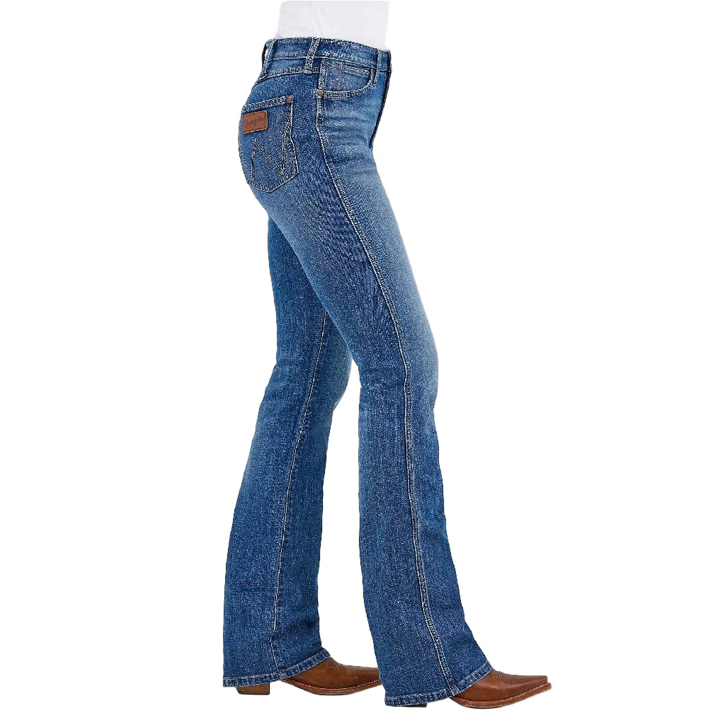 Wrangler Bailey Retro High Rise Boot Cut Jean - Image 3