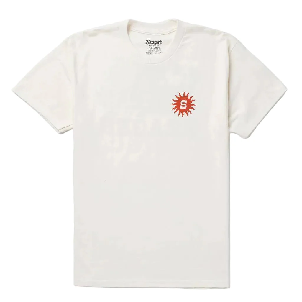 Seager Baja Vintage White Tee - Image 2