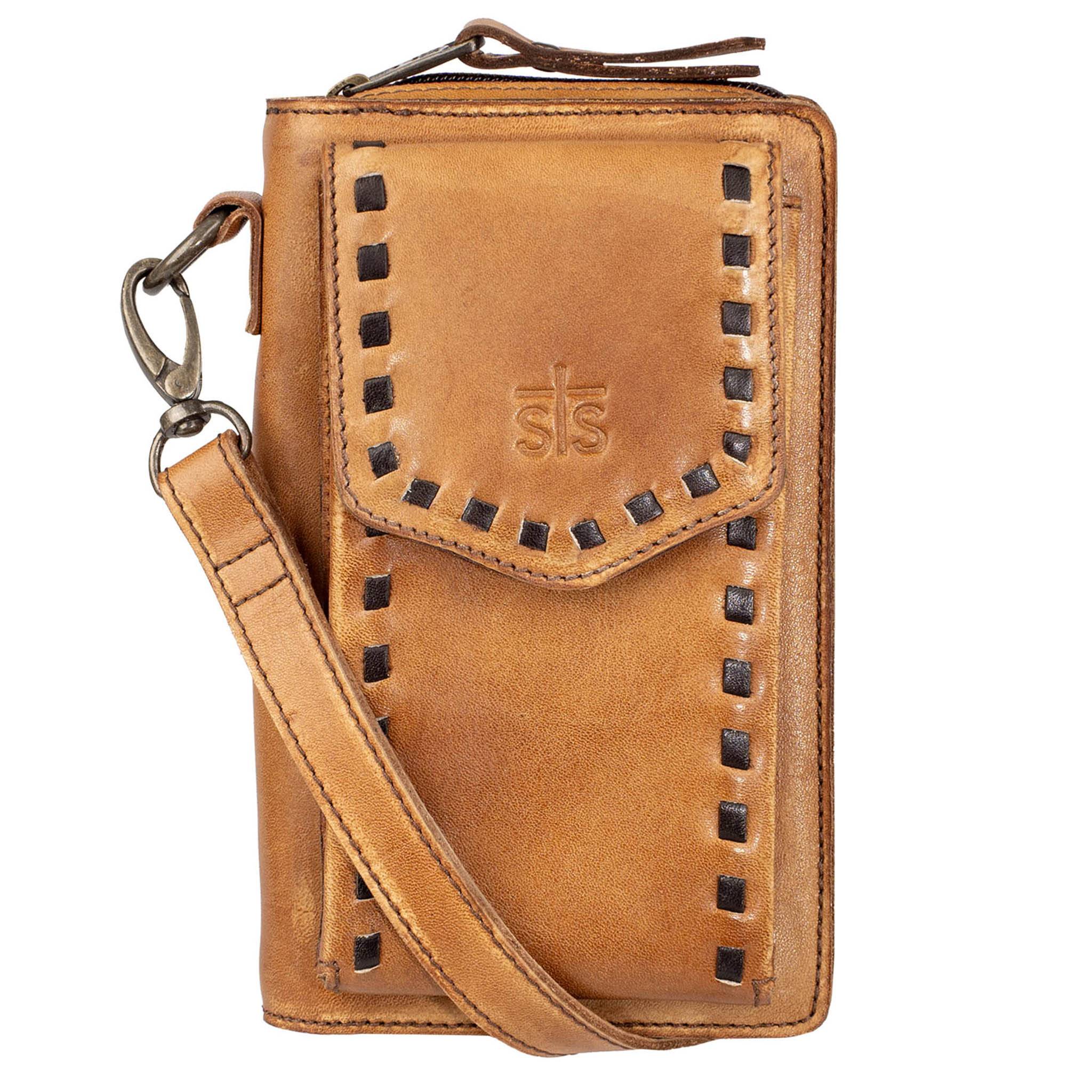STS Ranchwear Bandera Quickdraw Tan Crossbody Wallet