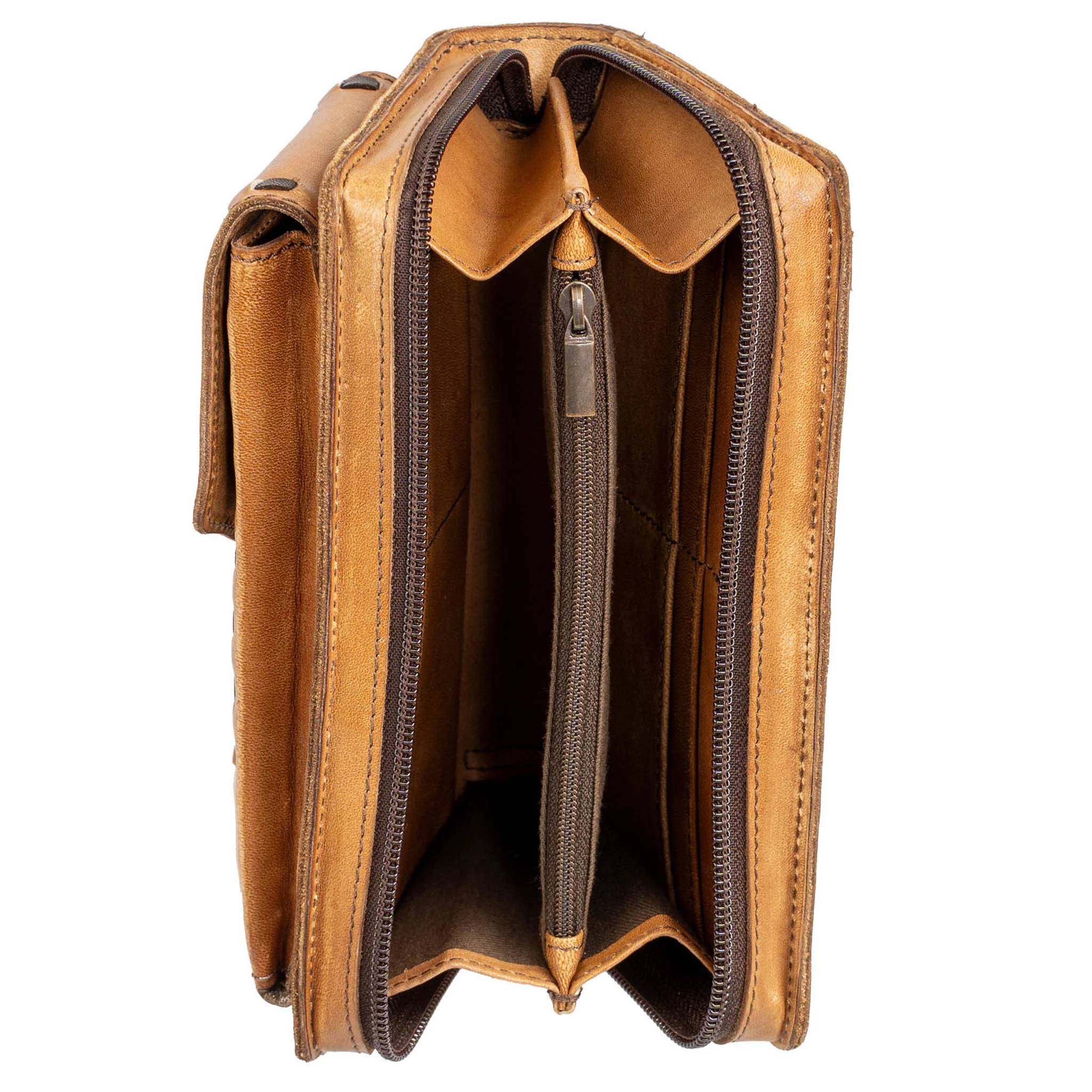 STS Ranchwear Bandera Quickdraw Tan Crossbody Wallet - Image 3