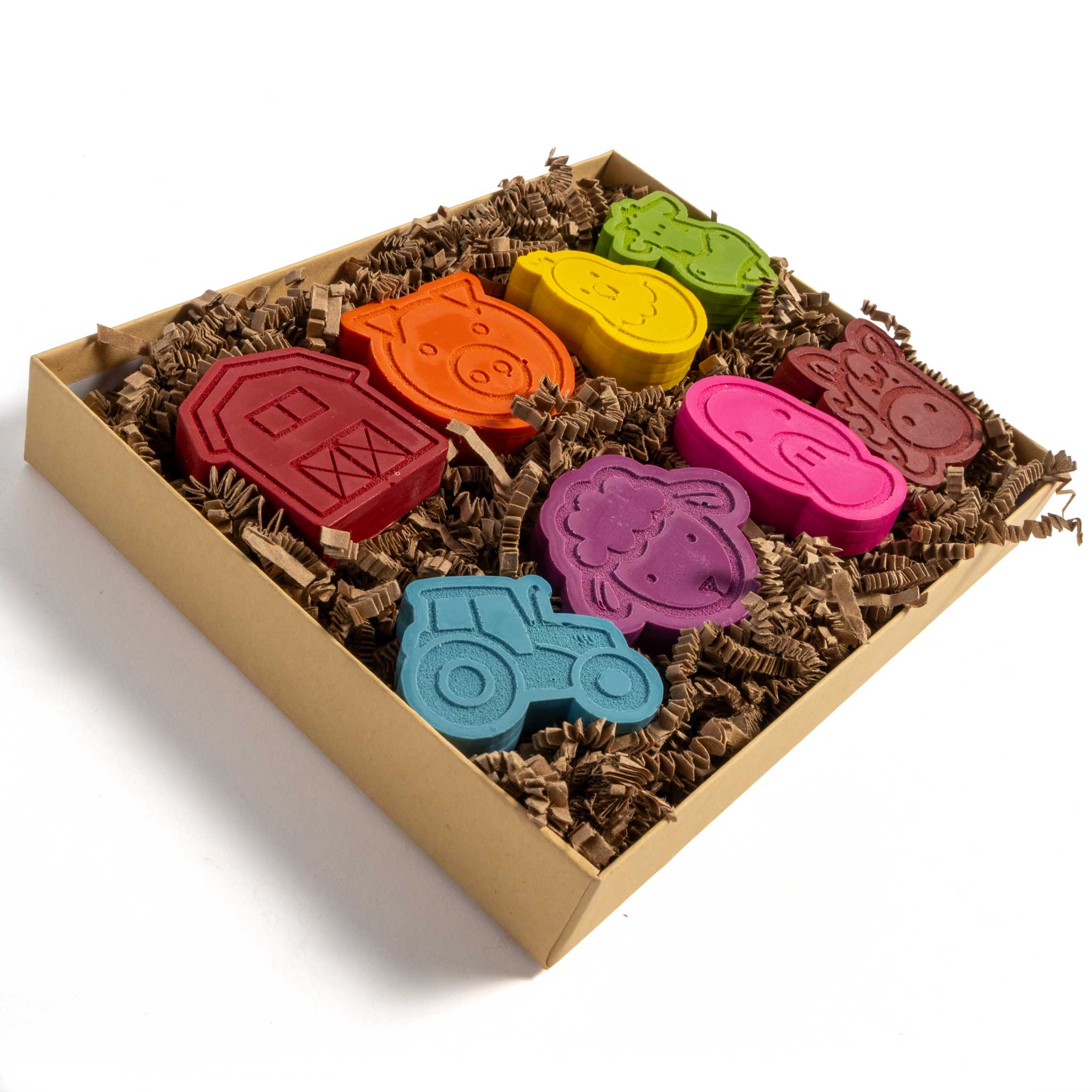 Barnyard Crayons Gift Box - Image 2