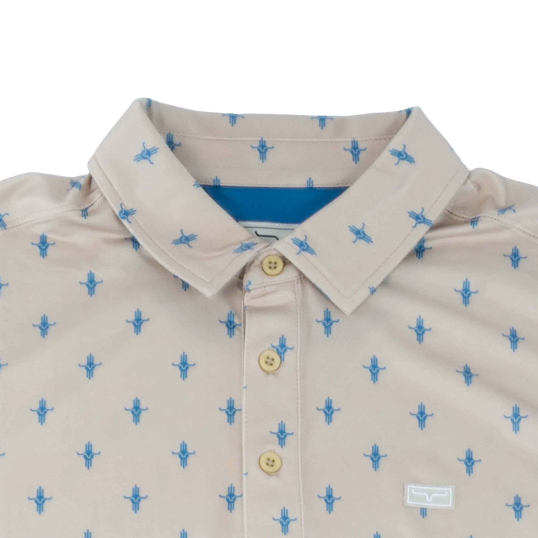 Kimes Ranch Men's Bartram Stone Polo Shirt - Image 3