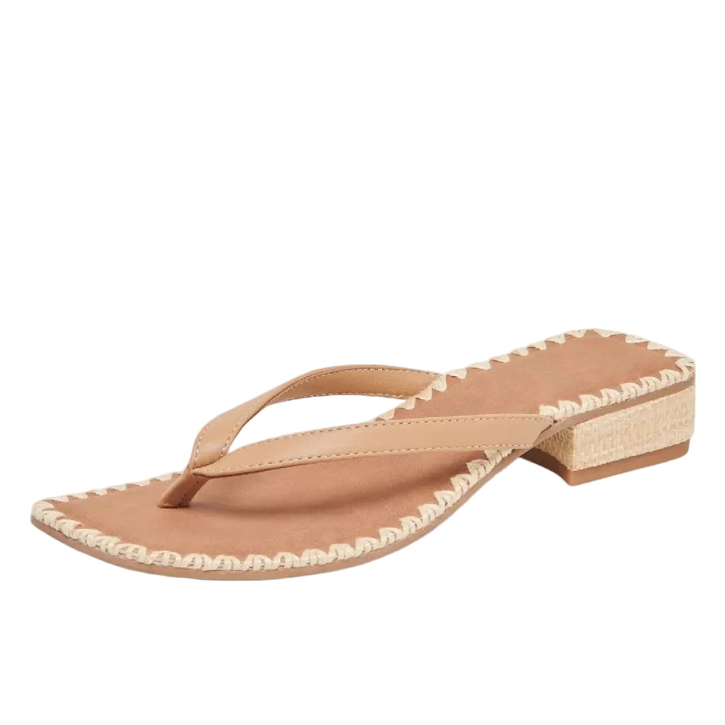 Dolce Vita Barty Sandal - Light Tan Leather