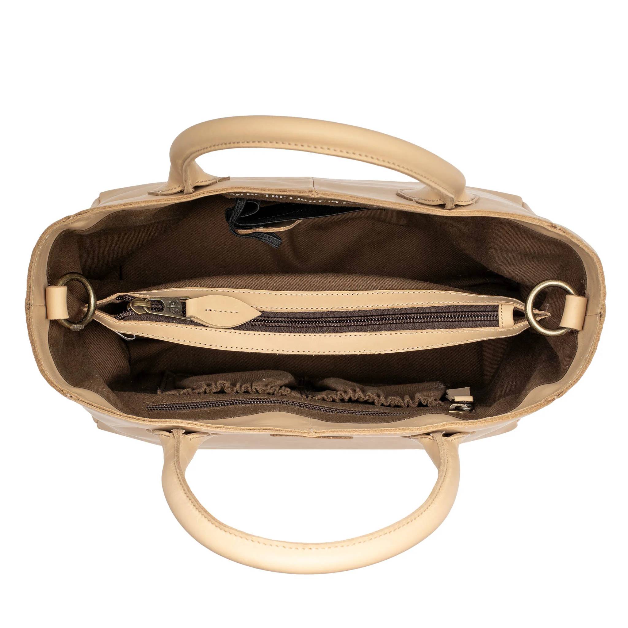 STS Ranchwear Basic Bliss Buckskin Satchel - Image 3