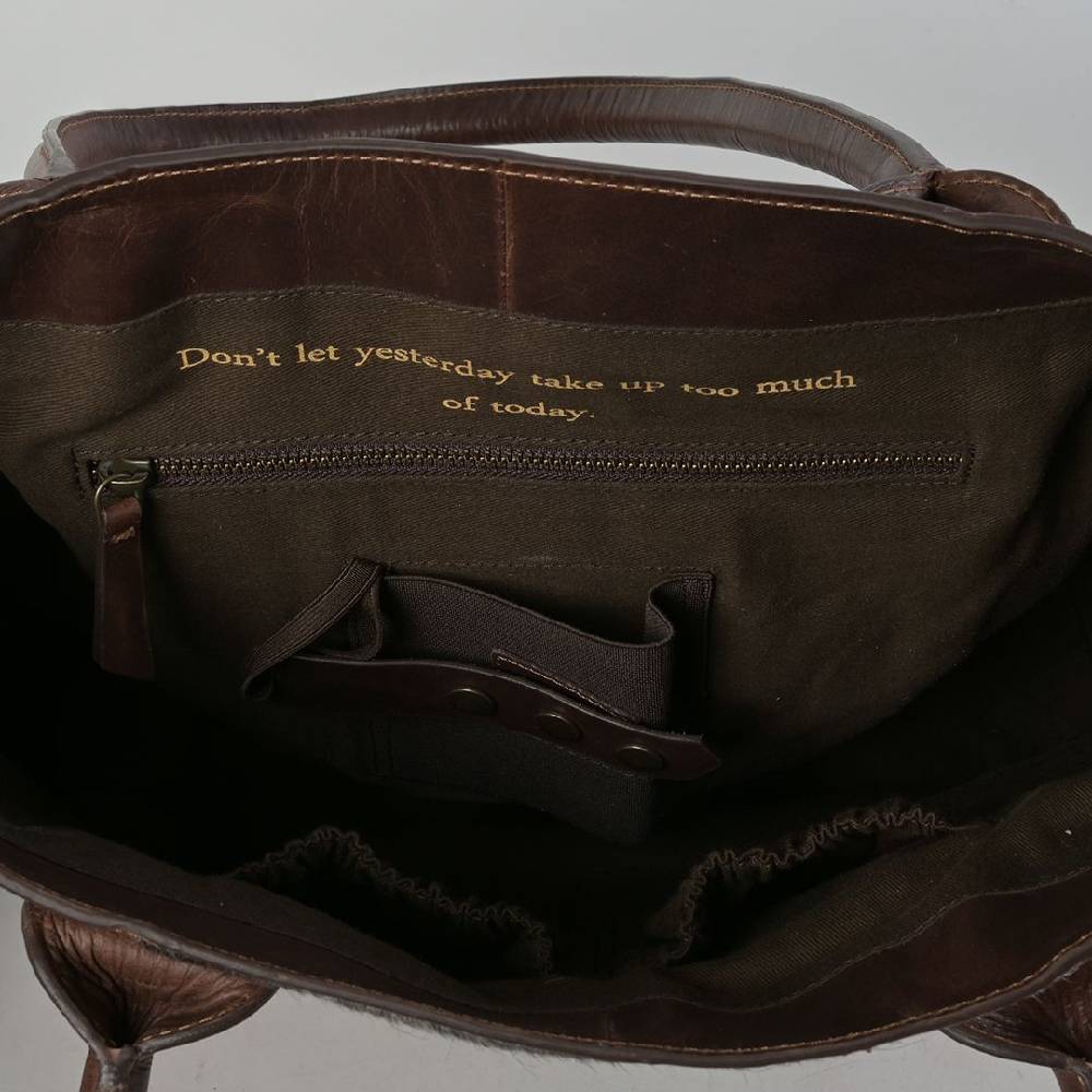 STS Ranchwear Basic Bliss Chocolate Tote - Image 3