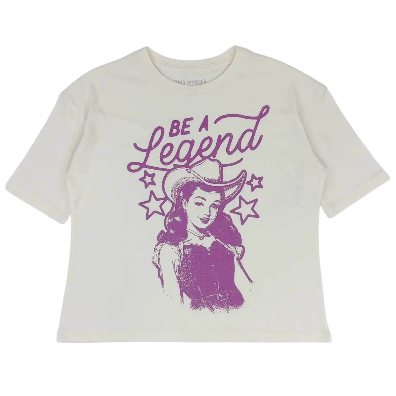 Tiny Whales Girl's Be A Legend Super Tee