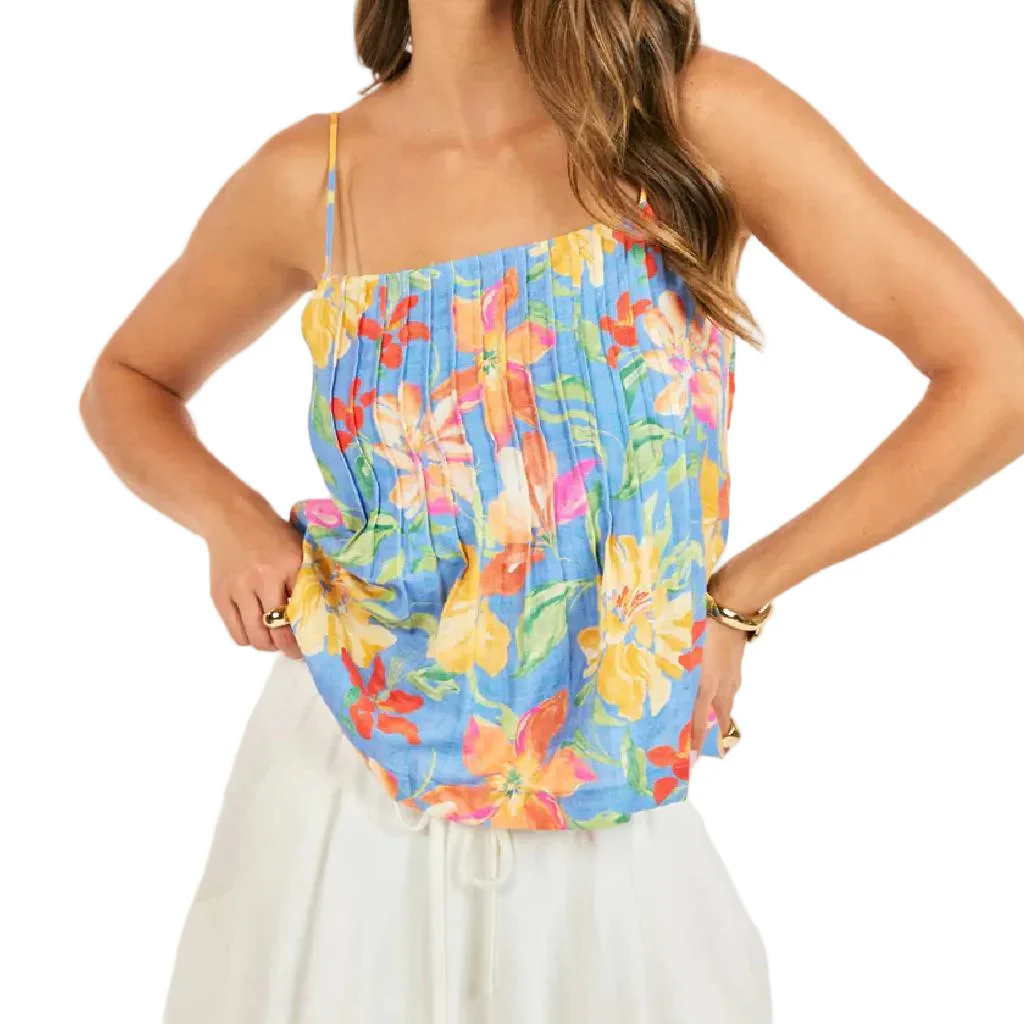 Sadie & Sage Beach Cowgirl Pleated Cami