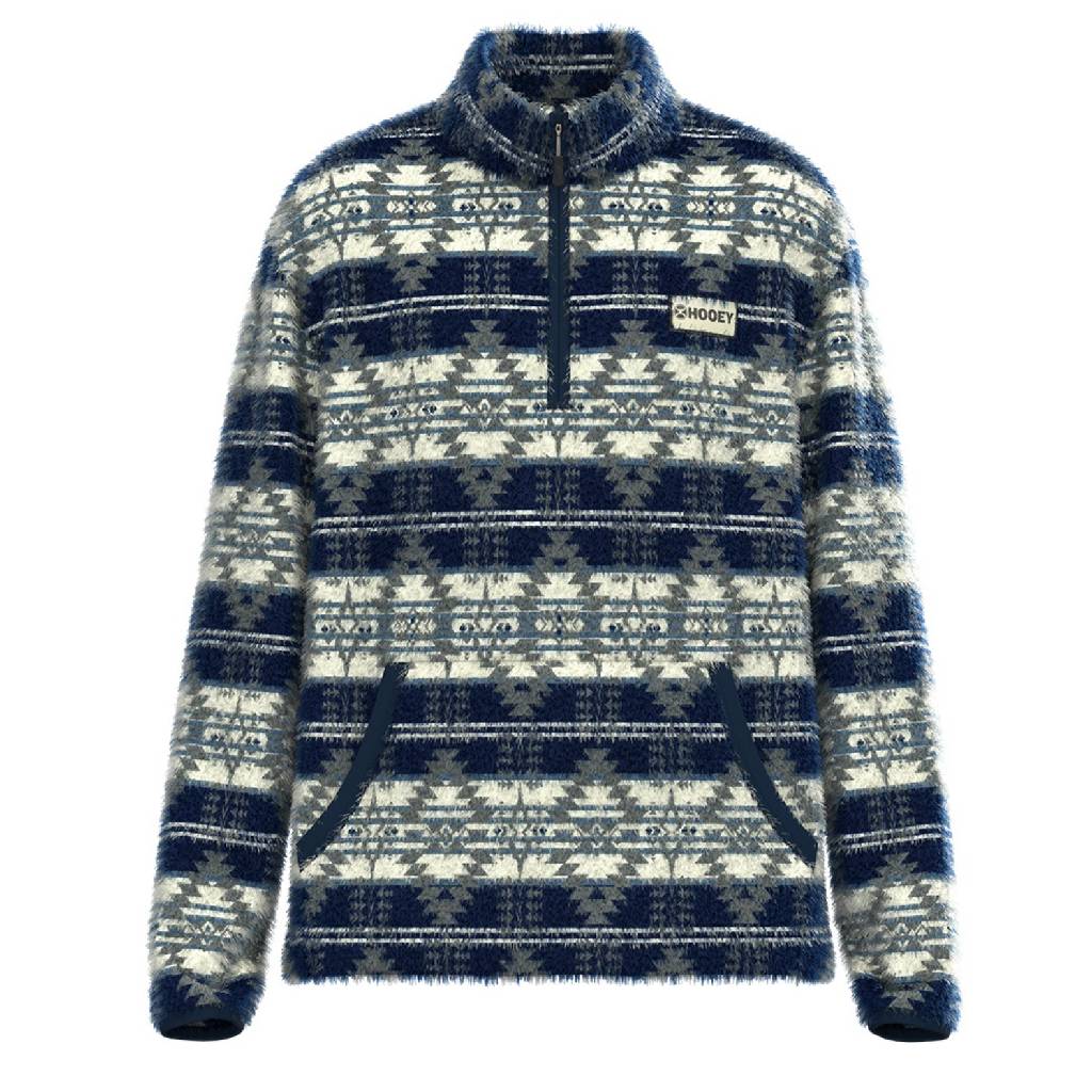 Hooey Men's Bear Fleece Pullover