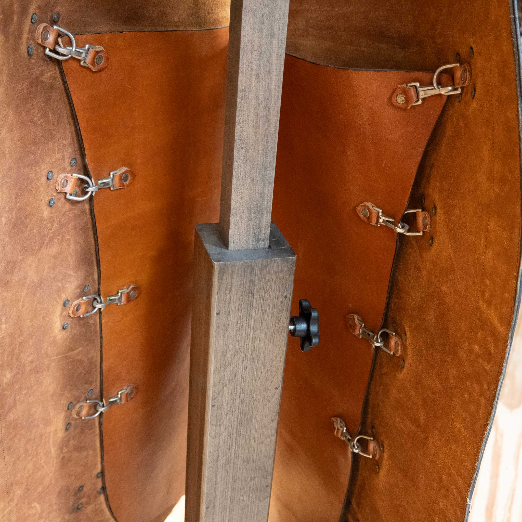 Bohlin 1940's Two-Tone Parade Chaps w/Sterling Accents - Image 9