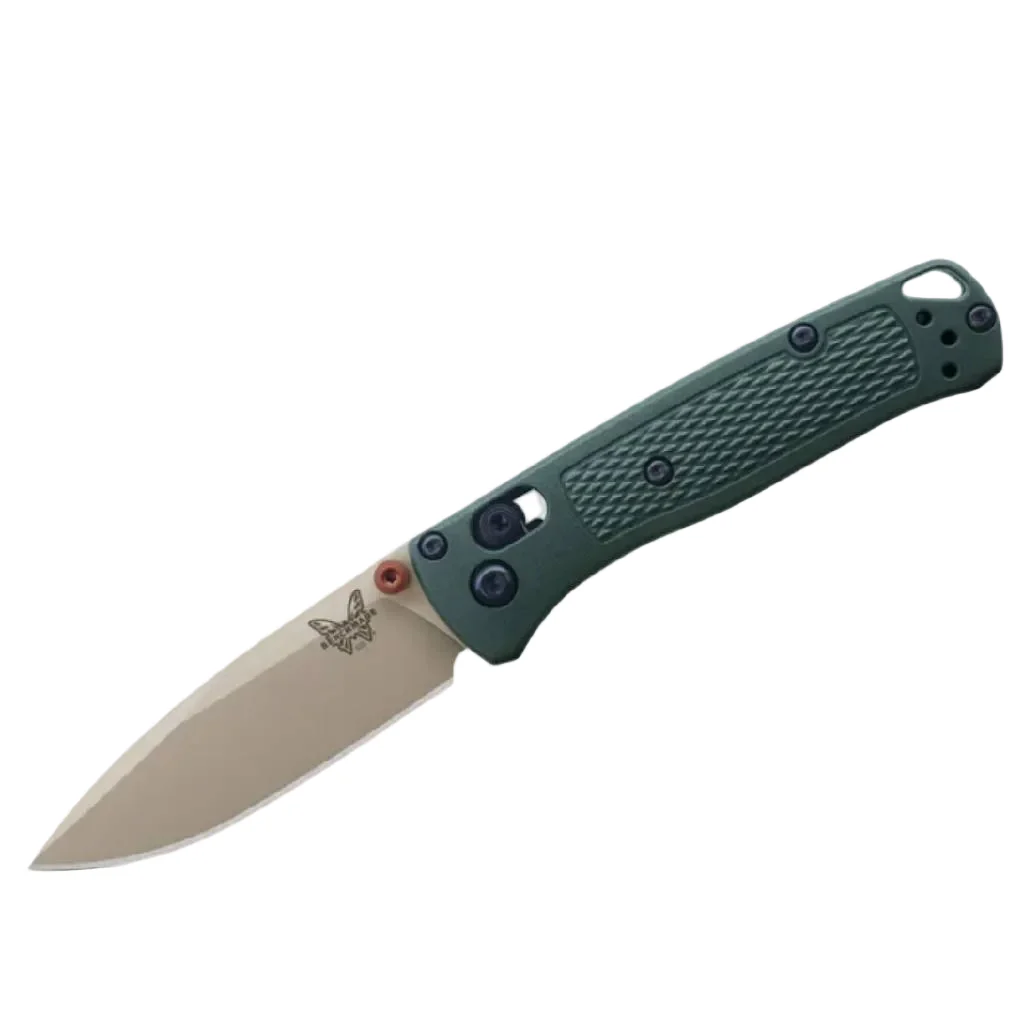Benchmade Mini Bugout Taiga Green Grivory Knife