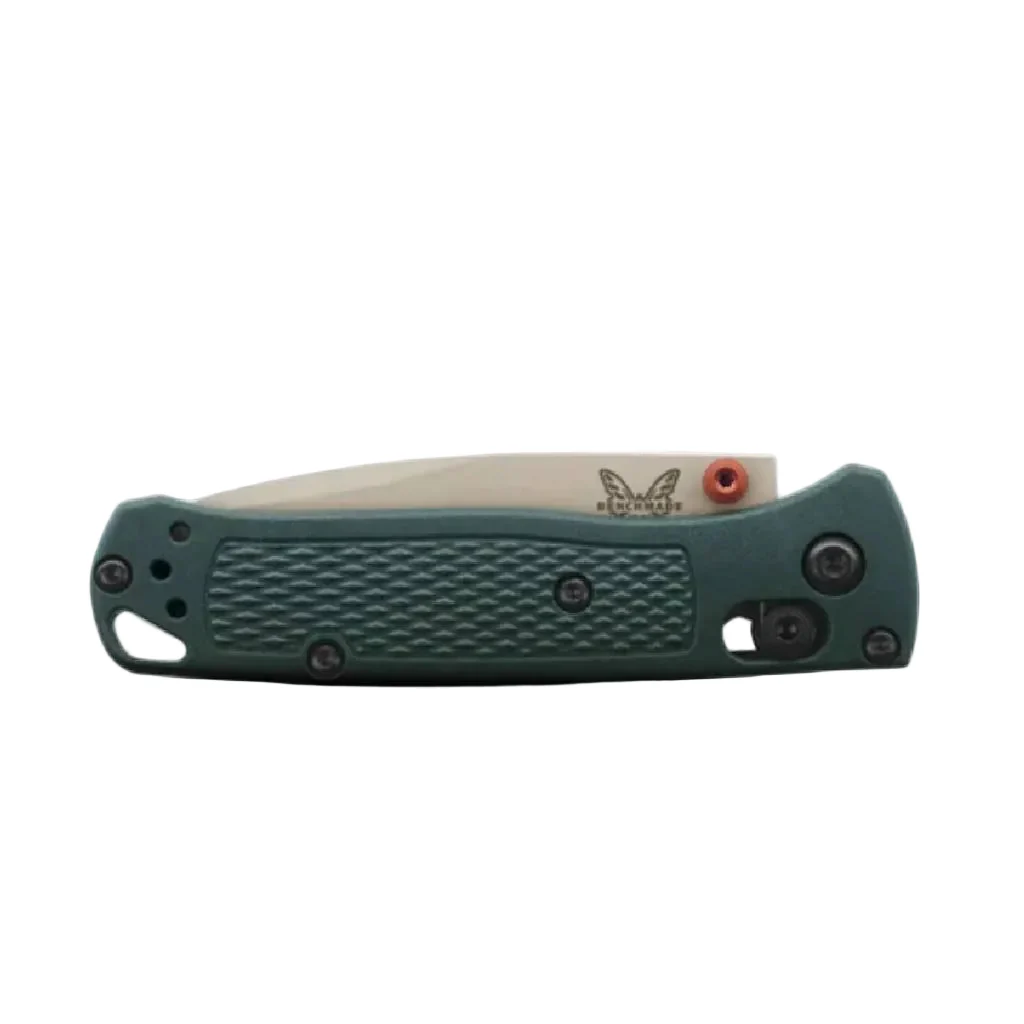 Benchmade Mini Bugout Taiga Green Grivory Knife - Image 2