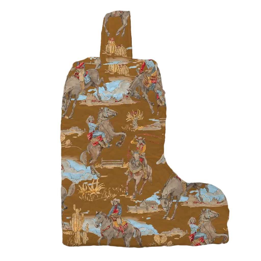 Gold Birdie Cowgirl Boot Bag