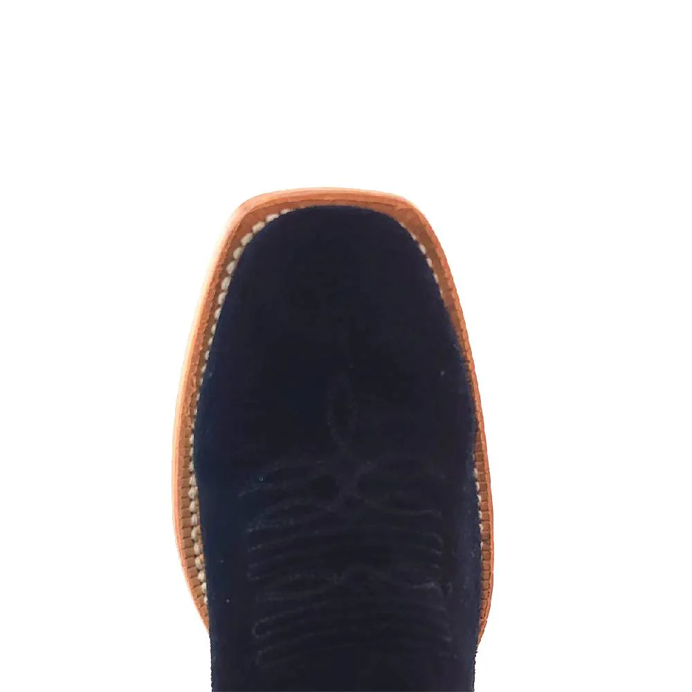 R. Watson Women's Black Roughout Cutter Toe Boot - Image 3