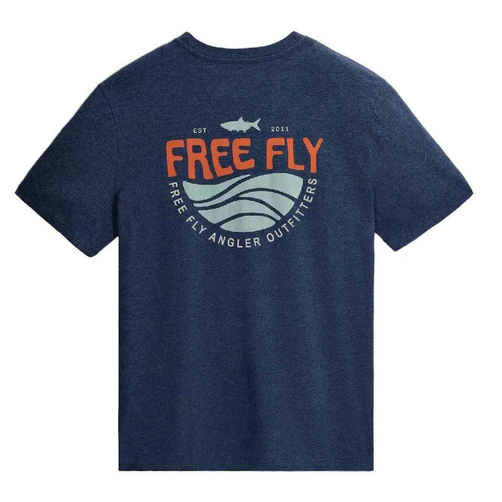 Blue Edge Pocket Tee - True Navy
