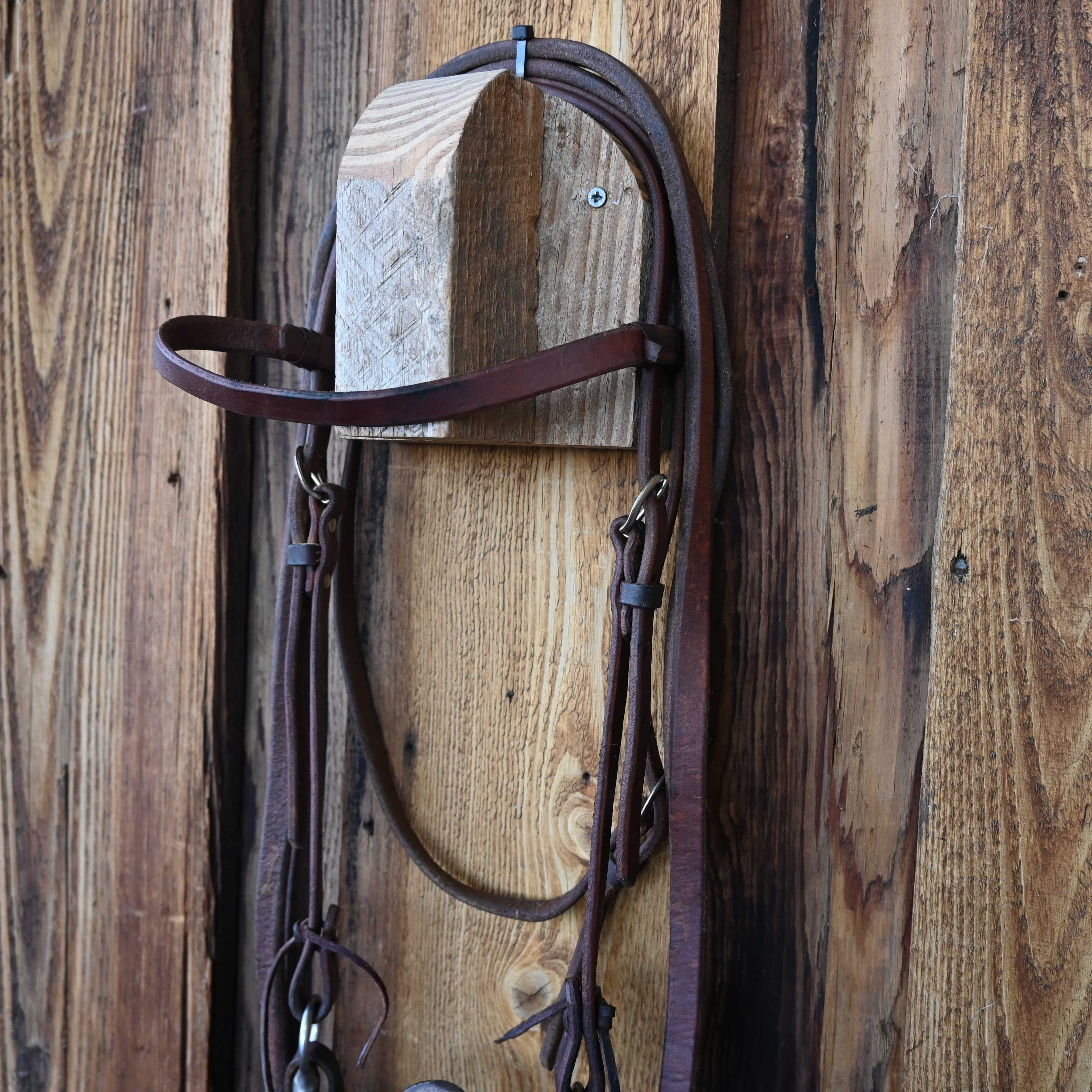 "BM" Flat Port Bridle Rig w/ Browband Headstall - Image 3